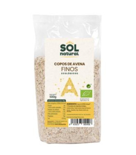 COPOS DE AVENA finos integrales 500gr.  BIO SG