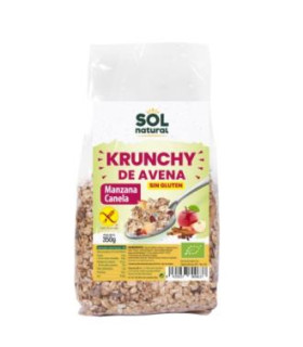 KRUNCHY AVENA MANZ-CANELA 350gr.