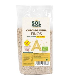 COPOS DE AVENA FAMILIAR integral finos 1kg. BIO SG