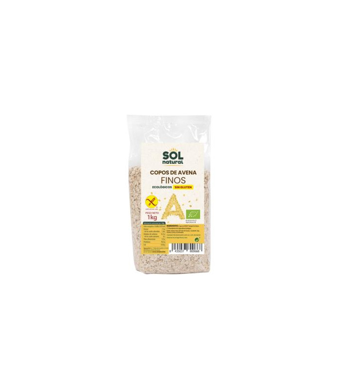 COPOS DE AVENA FAMILIAR integral finos 1kg. BIO SG