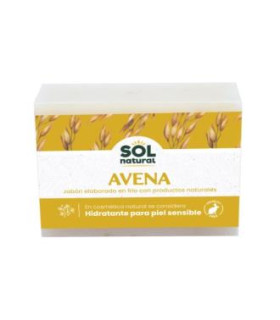 JABON EN PASTILLA de avena 100gr.