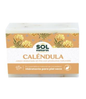 JABON EN PASTILLA de calendula 100gr.