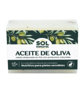 JABON EN PASTILLA de aceite de oliva 100gr.