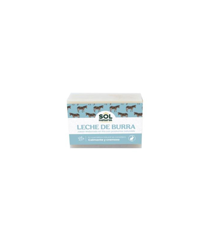 JABON EN PASTILLA de leche de burra 100gr.