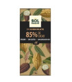 CHOCOLATE NEGRO 85% tableta 70gr. BIO