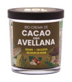 CREMA DE CACAO con avellanas 200gr. BIO