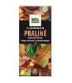 CHOCOLATE PRALINE con eritritol tableta 70gr. BIO