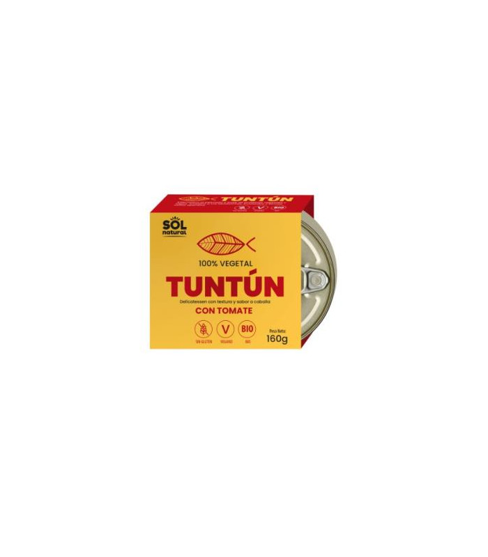 TUNTUN CABALLA con tomate 160gr. BIO VEGAN