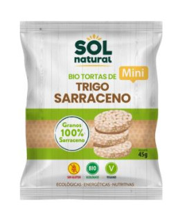 TORTITAS DE TRIGO SARRACENO mini 45gr. BIO SG