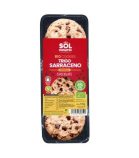 COOKIES DE TRIGO SARRACENO Y CHOCOLATE 170gr. BIO