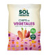 CHIPS DE VEGETALES con aceite de oliva 80gr. BIO