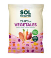 CHIPS DE VEGETALES con aceite de oliva 80gr. BIO