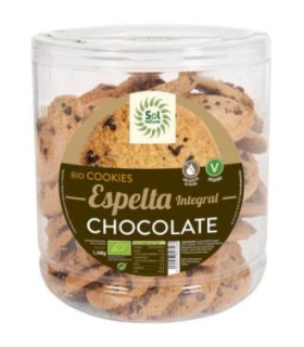 COOKIES DE ESPELTA con chocolate 1,3kg BIO