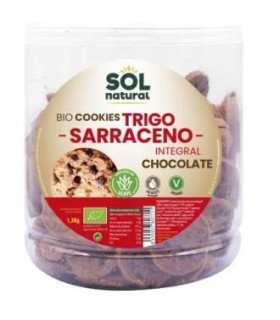 COOKIES DE TRIGO SARRACENO Y CHOCOLATE 1,3kg. BIO