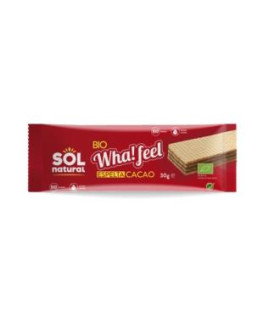 WHA FEEL SNACK DE ESPELTA Y CACAO 20udsx30gr. BIO