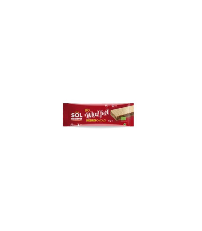 WHA FEEL SNACK DE ESPELTA Y CACAO 20udsx30gr. BIO