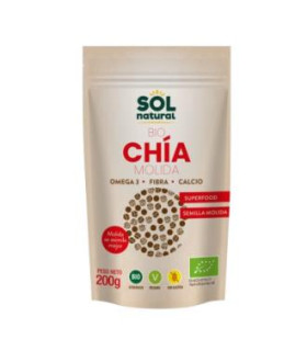SEMILLAS DE CHIA molidas 200gr. BIO