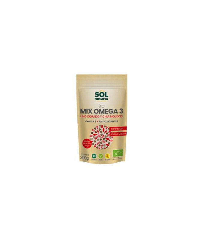 MIX OMEGA 3 lino-chia molidas 200gr. BIO
