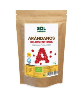 ARANDANOS ROJOS DE CANADA  125gr. BIO S/A