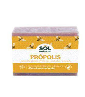 JABON EN PASTILLA de propolis 100gr.