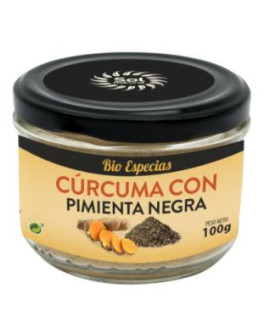 CURCUMA con pimienta negra 100gr. BIO