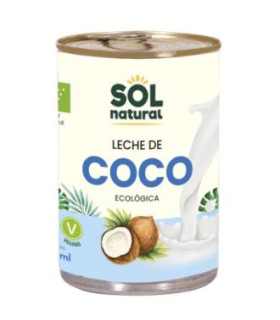 LECHE DE COCO para cocinar 400ml. BIO