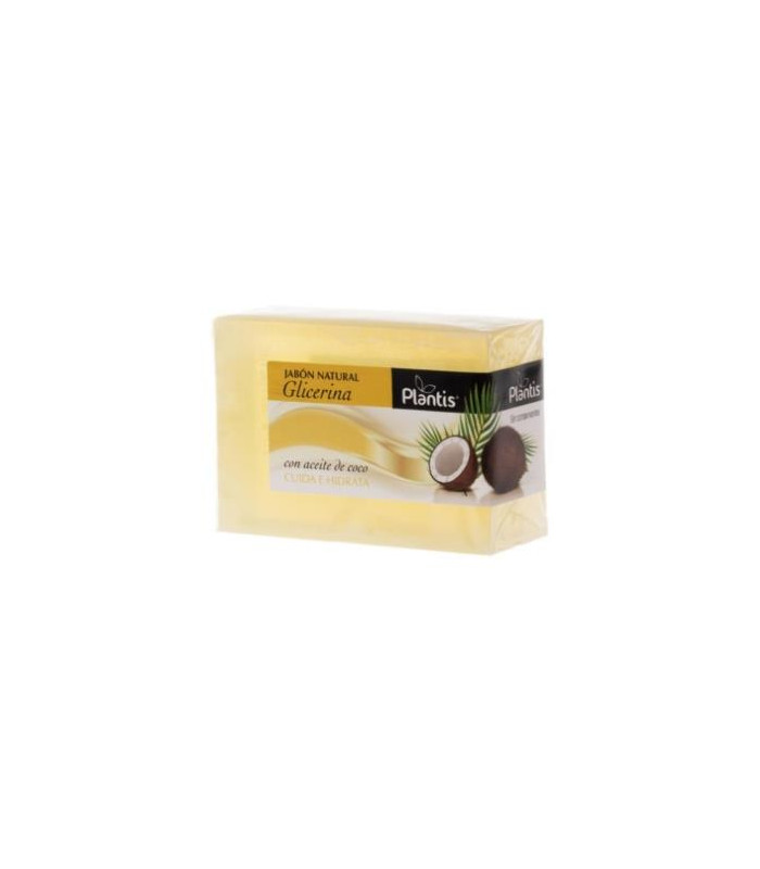 JABON DE GLICERINA con coco 120gr.