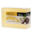 JABON DE GLICERINA con coco 120gr.