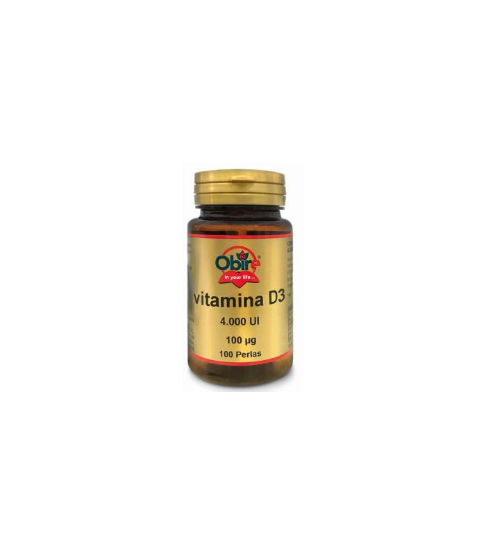 VITAMINA D3 100mcg. 100perlas