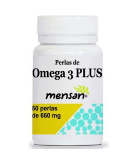 OMEGA 3 PLUS +DHA 600mg 60perlas.