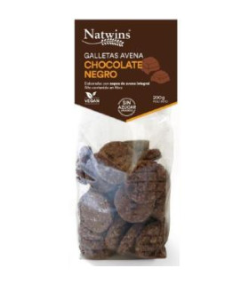 GALLETAS DE AVENA CHOCOLATE NEGRO 200gr.