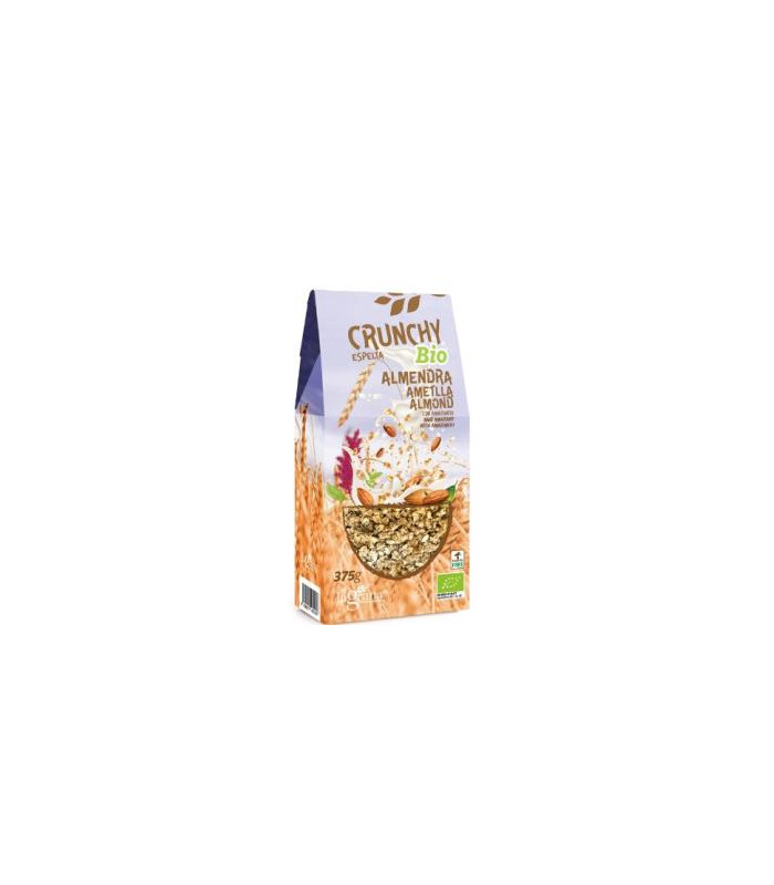 CRUNCHY ESPELTA ALMENDRA AMARANTO 375gr. ECO