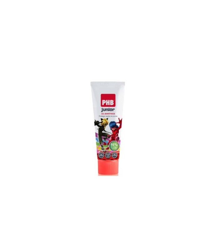 PHB  JUNIOR PASTA DENTAL TROPICAL 6 LADYBUG 75ml.
