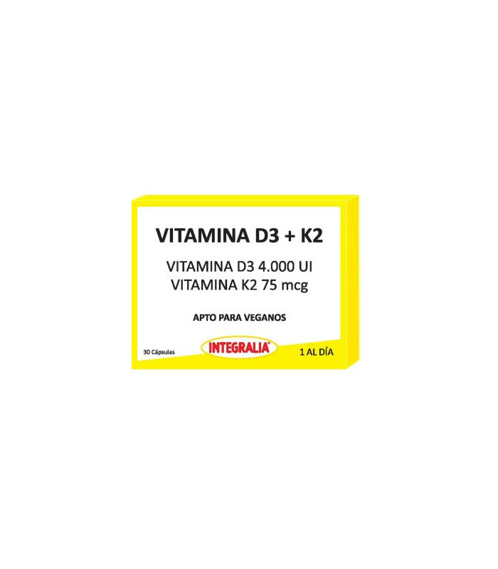 VITAMINA D3+K2 30cap. VEGAN