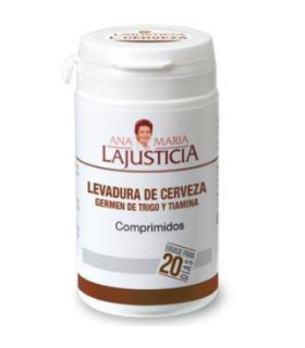 LEVADURA CERVEZA+GERMEN TRIGO+TIAMINA B1 80comp.