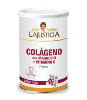 COLAGENO con MAGNESIO + VIT. C sabor fresa 350gr.