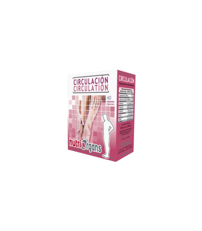 NUTRIORGANS CIRCULACION 40comp