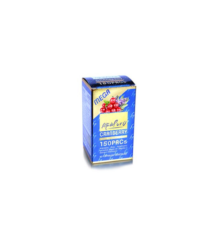 CRANBERRY MEGA150 PACS  40cap. ESTADO PURO