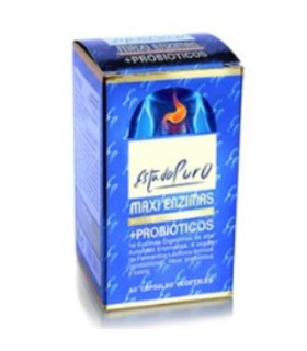MAXI ENZIMAS con probioticos 40cap. ESTADO PURO