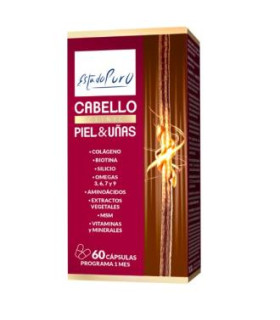 CABELLO PIEL Y UÑAS 60cap.