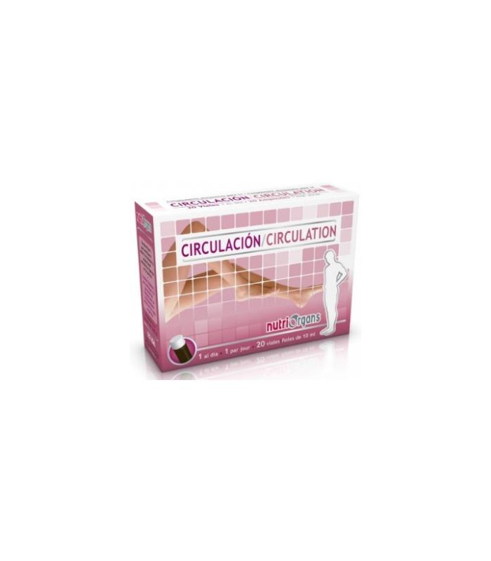 NUTRIORGANS CIRCULACION 20amp.