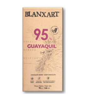 CHOCOLATE NEGRO 95% GUAYAQUIL 75 gr ECO