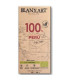 CHOCOLATE NEGRO 100% PERU 75 gr ECO