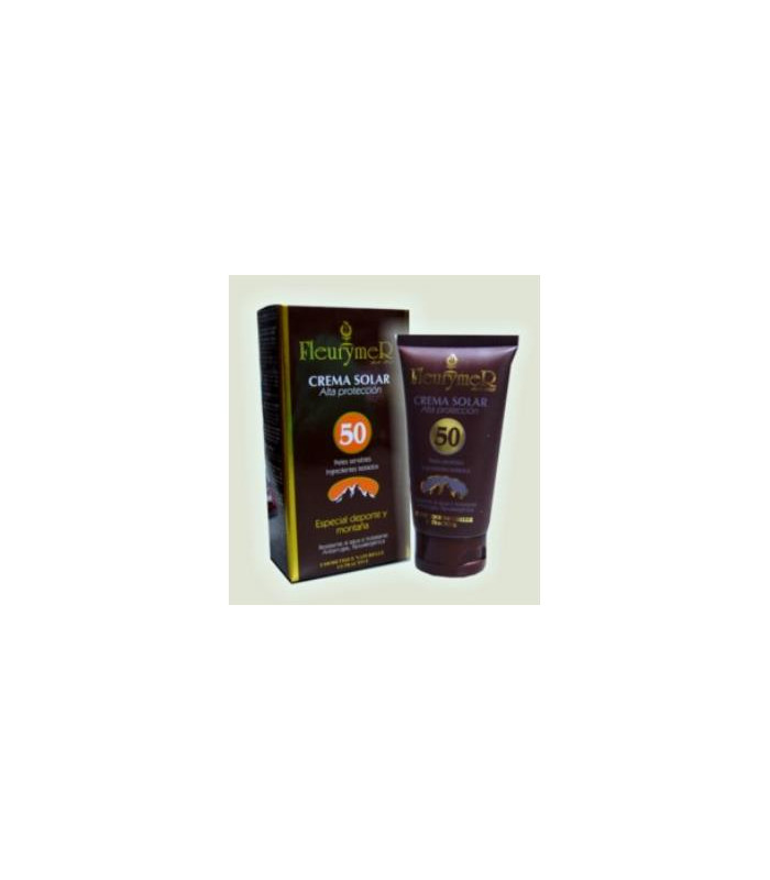 CREMA SOLAR facial SPF-50 montaña 80ml.