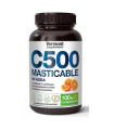 C500 naranja no acida masticable 100+20comp.