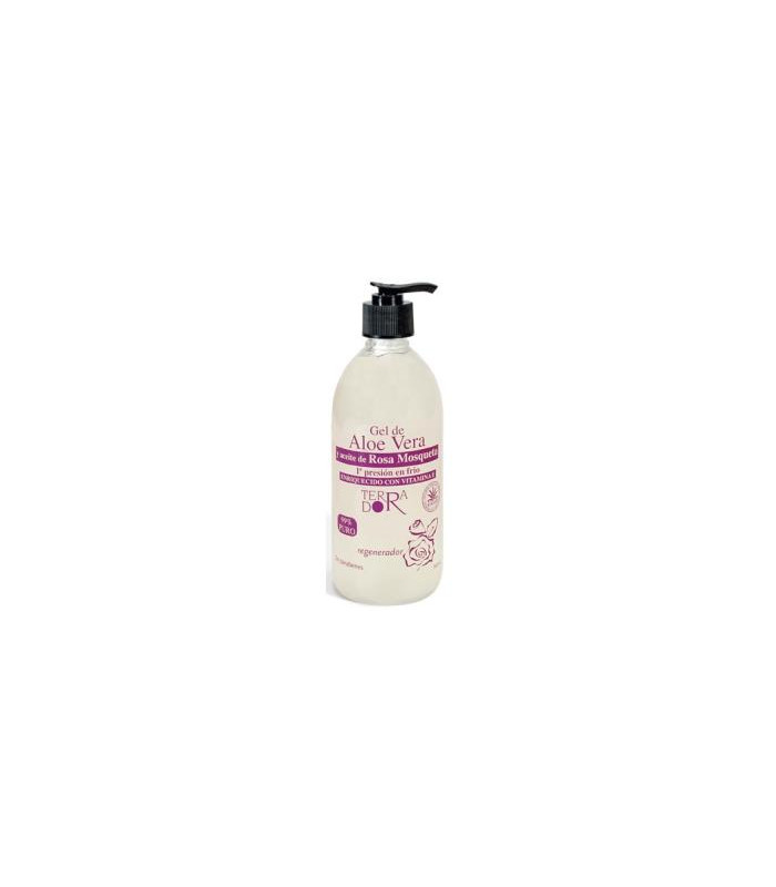 GEL ALOE VERA Y ROSA MOSQUETA 500ml.