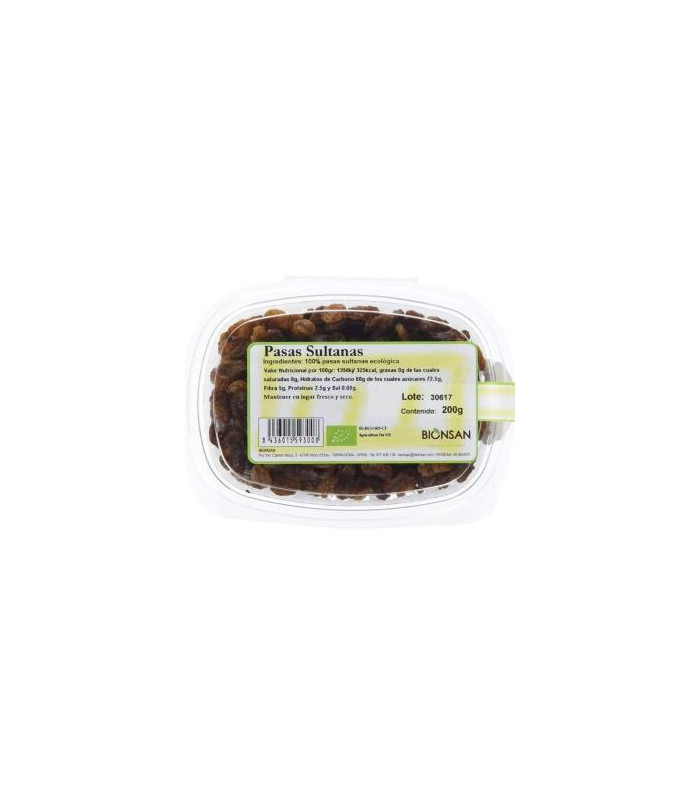 PASAS SULTANAS 200gr. ECO