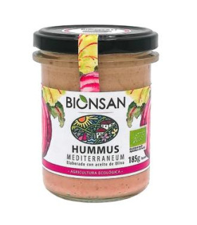 HUMMUS mediterraneum 185gr. ECO VEGAN