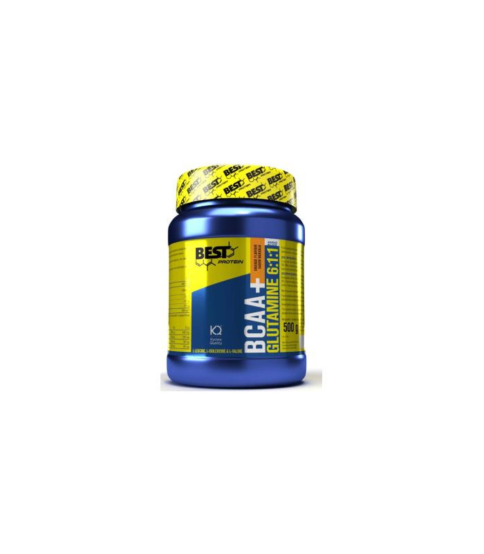 BCAA+GLUTAMINA naranja 500gr.