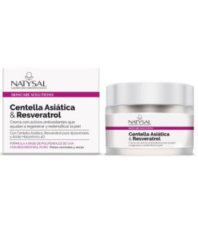 CENTELLA ASIATICA Y RESVERATROL crema 50ml.
